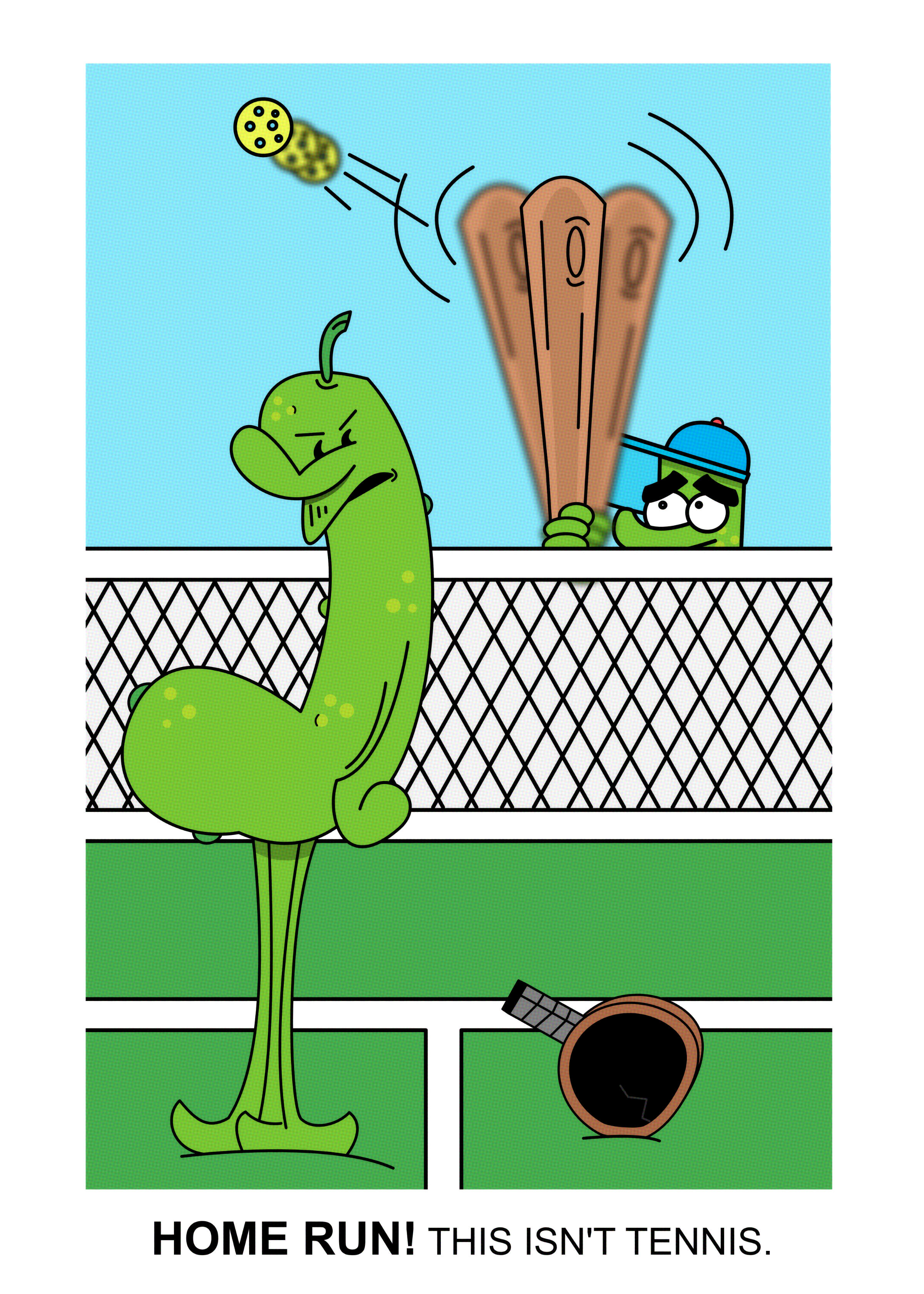 Home Run! Vector